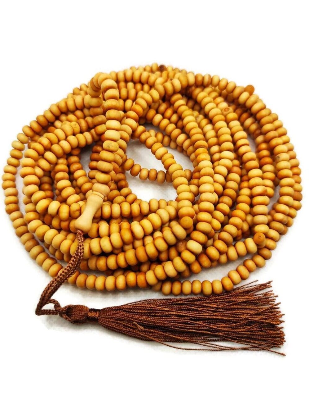 3409 1000 Beaded Lemon Wood Tasbih, Genuine Lemon Tree Tasbih, Prayer Beads